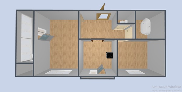 Продам двухкомнатную (2-комн.) квартиру, Морская ул, 21, Дунай п