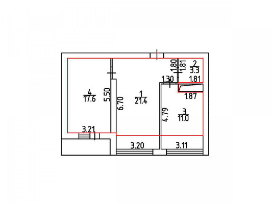 Продам двухкомнатную (2-комн.) квартиру, Генерала Родионова ул, 11а, Симферополь г
