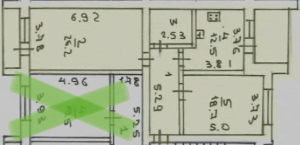 Продам двухкомнатную (2-комн.) квартиру, Германа ул, 26к1, Великий Новгород г