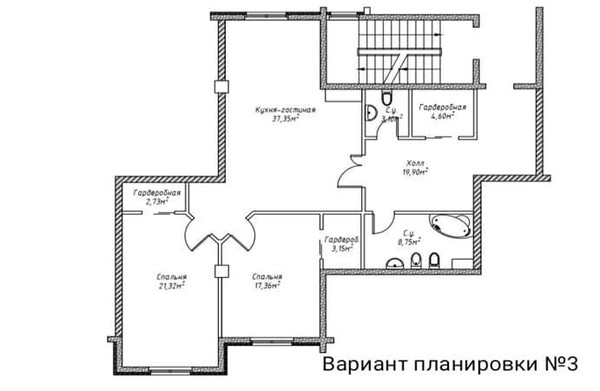 Продам двухкомнатную (2-комн.) квартиру, Басков пер, 2, Санкт-Петербург г