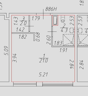 Продам однокомнатную (1-комн.) квартиру, Витебский пр-кт, 99к1, Санкт-Петербург г