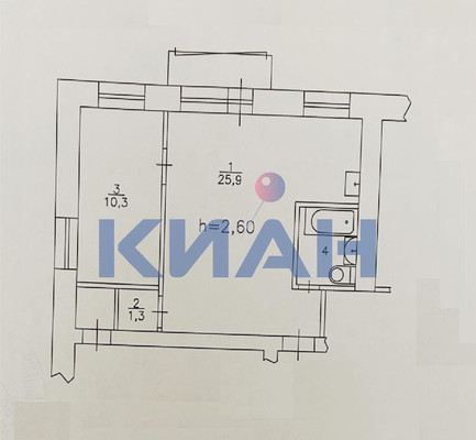 Продам двухкомнатную (2-комн.) квартиру, Карла Маркса ул, 34, Красноярск г