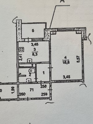 Продам однокомнатную (1-комн.) квартиру, Циолковского ул, 3а, Подольск г