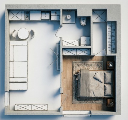 Продам двухкомнатную (2-комн.) квартиру, Суворовская ул, 19к5, Москва г