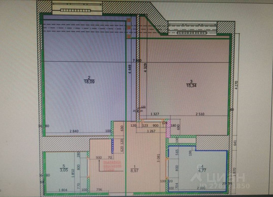 Продам двухкомнатную (2-комн.) квартиру, Ленинградский пр-кт, 36, Москва г
