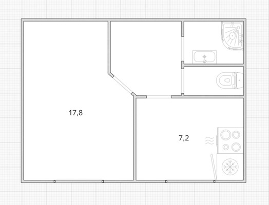 Продам однокомнатную (1-комн.) квартиру, Конюшенная ул, 27/44А, Пушкин г