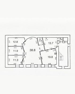 Продам многокомнатную квартиру, Лиговский пр-кт, 483, Санкт-Петербург г