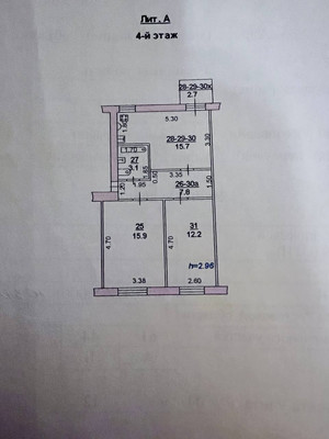 Продам трехкомнатную (3-комн.) квартиру, Металлургическая ул, 108к2, Ростов-на-Дону г