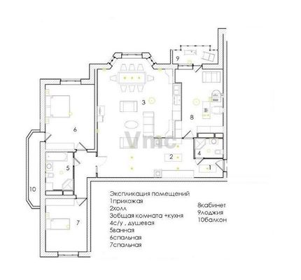 Продам многокомнатную квартиру, Ломоносовский пр-кт, 41к1, Москва г