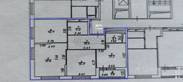 Продам трехкомнатную (3-комн.) квартиру, Варшавское ш, 168, Москва г