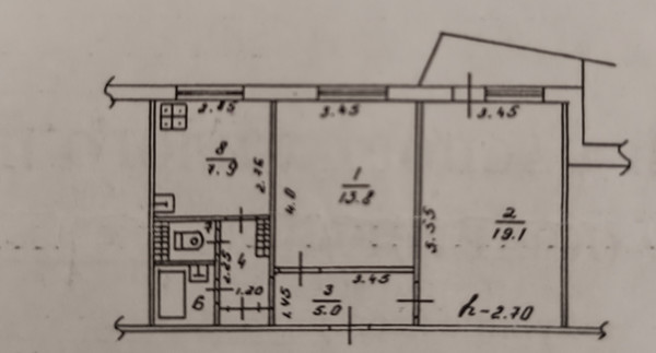 Продам двухкомнатную (2-комн.) квартиру, Южная ул, 6, Новороссийск г
