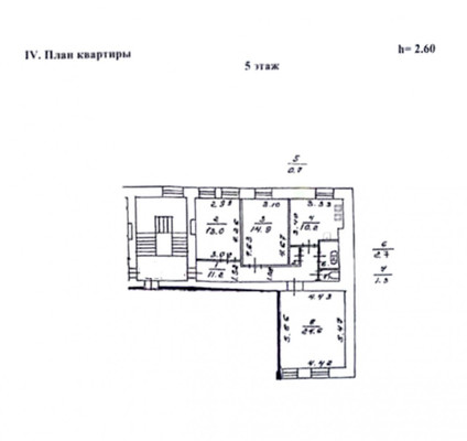 Продам трехкомнатную (3-комн.) квартиру, Лабутина ул, 16Б, Санкт-Петербург г
