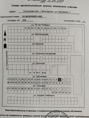 Продам участок 6 соток, ИЖС, Орловская ул, 7, Волгодонск г, 0 км от города