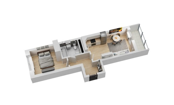 Продам однокомнатную (1-комн.) квартиру (долевое), Большой Смоленский пр-кт, 5к4, Санкт-Петербург г