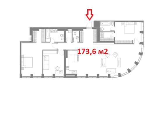 Продам многокомнатную квартиру, Дружинниковская ул, 15а, Москва г