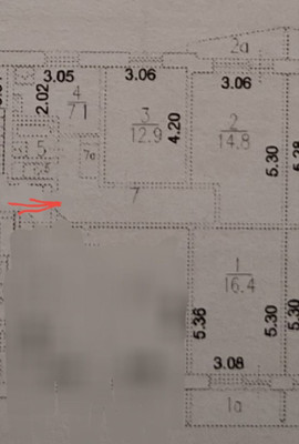 Продам трехкомнатную (3-комн.) квартиру, Бригадирский пер, 3-5, Москва г