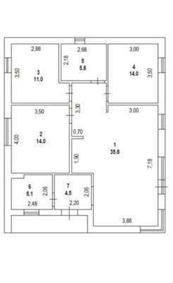 Продам дом, Имени Анатолия Мазникова ул, 23, Семигорский х, 0 км от города