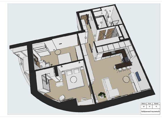 Продам трехкомнатную (3-комн.) квартиру, 1-й Новомихалковский проезд, 2к1, Москва г