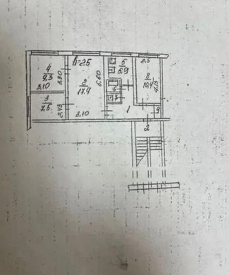 Продам многокомнатную квартиру, Ашурова ул, 4, Нальчик г