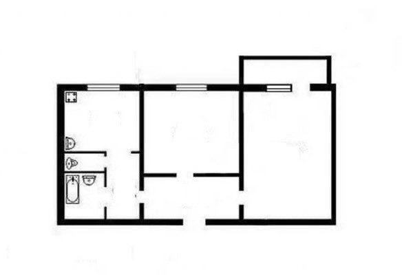 Продам двухкомнатную (2-комн.) квартиру, Ильича пр-кт, 61, Шатура г