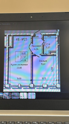 Продам однокомнатную (1-комн.) квартиру, ОДС ул, 1, Нальчик г
