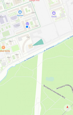 Продам двухкомнатную (2-комн.) квартиру, Реки Каменки наб, 11, Санкт-Петербург г