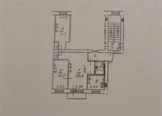 Продам трехкомнатную (3-комн.) квартиру, Богородская ул, 6, Ямкино с