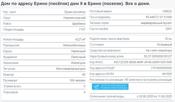 Сдам двухкомнатную (2-комн.) квартиру, 9, Ерино д