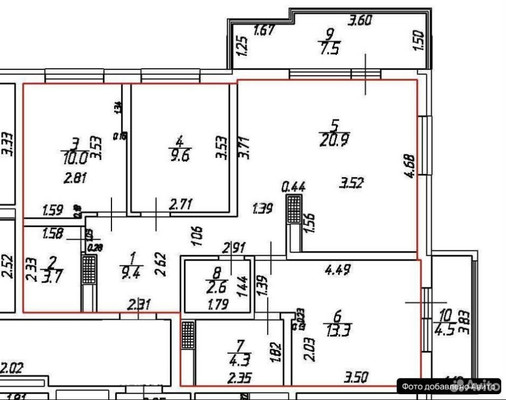 Продам трехкомнатную (3-комн.) квартиру, Колхозная ул, 5, Краснодар г