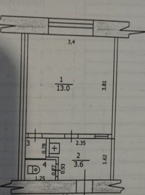 Продам однокомнатную (1-комн.) квартиру, Гудованцева ул, 45, Казань г