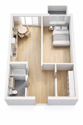 Продам однокомнатную (1-комн.) квартиру, Парковый пр-кт, 1, Рязань г