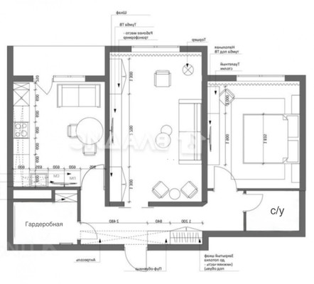 Продам двухкомнатную (2-комн.) квартиру, Подольская ул, 44а, Северово д