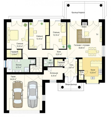 Продам коттедж, Мира ул, 20А, Новая Усмань с, 0 км от города