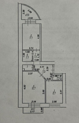 Продам двухкомнатную (2-комн.) квартиру, Новоселов ул, 35кА, Рязань г