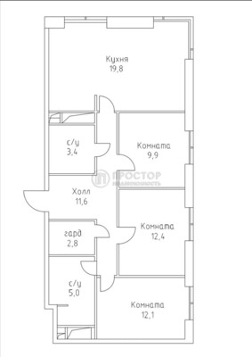 Продам трехкомнатную (3-комн.) квартиру, Ореховый б-р, 24к3, Москва г