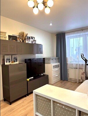 Продам однокомнатную (1-комн.) квартиру, Бачуринская ул, 4к3, Коммунарка п