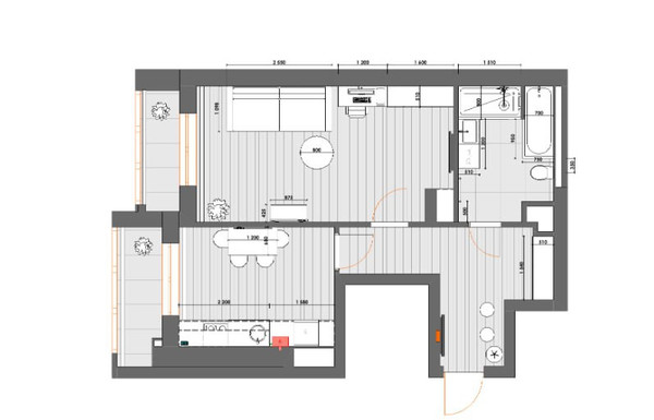 Продам однокомнатную (1-комн.) квартиру, Генерал-фельдмаршала Румянцева ул, 11, Калининград г
