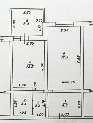 Продам двухкомнатную (2-комн.) квартиру, Краснодарская ул, 64бк2, Анапа г