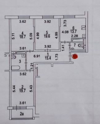 Продам трехкомнатную (3-комн.) квартиру, Фестивальная ул, 15к2, Москва г