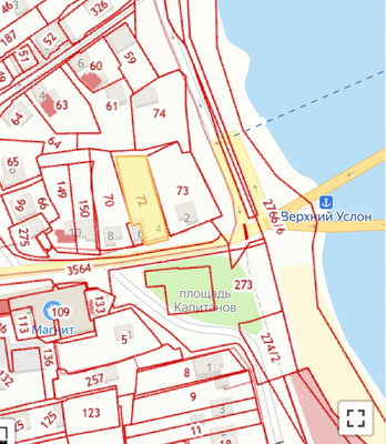 Продам участок 9,8 соток, ИЖС, Мира ул, Верхний Услон с, 0 км от города