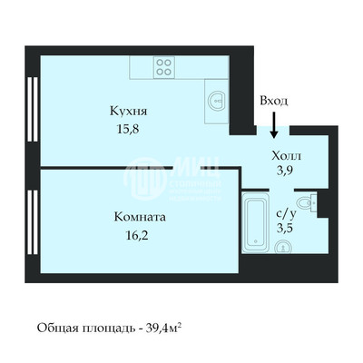 Продам однокомнатную (1-комн.) квартиру (долевое), Нижние Поля ул, Москва г
