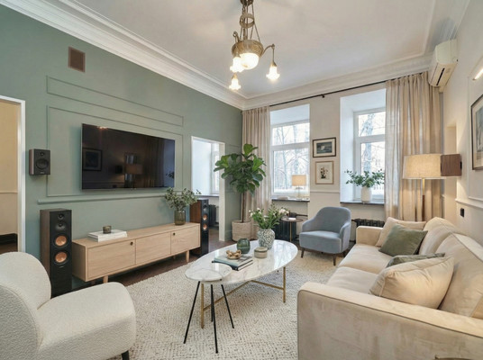 Продам трехкомнатную (3-комн.) квартиру, Бронная М. ул, 17, Москва г