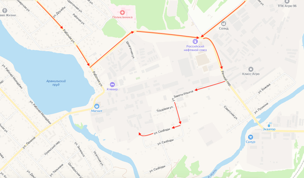 Сдам склад 1 100 м2, Свободы ул, 20, Арамиль г