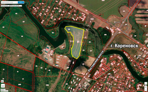 Продам участок 11,9 соток, Фермерское хоз., Ростовское шоссе ул, Кореновск г, 0 км от города