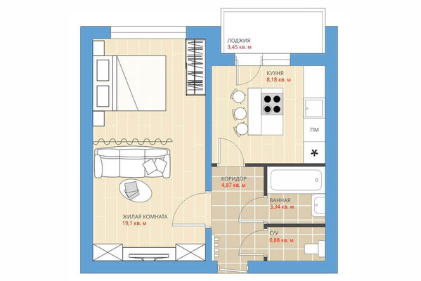 Продам однокомнатную (1-комн.) квартиру, Алтуфьевское ш, 7, Москва г