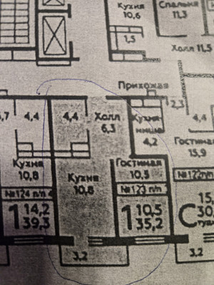 Продам однокомнатную (1-комн.) квартиру, Зеленые аллеи б-р, 18, Видное г