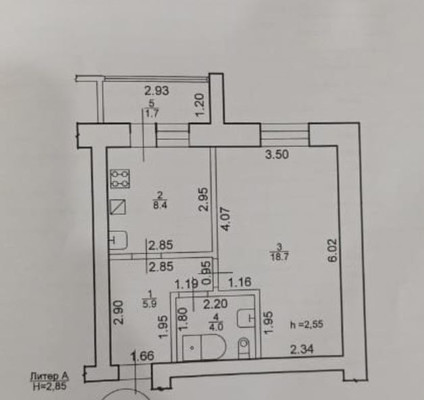 Продам однокомнатную (1-комн.) квартиру, Магистральная ул, 8/1, Тюлячи с