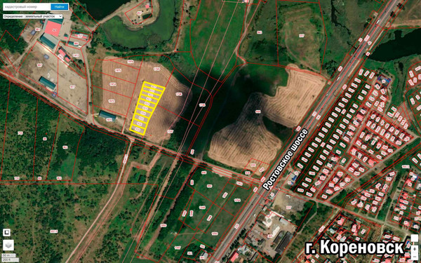 Продам участок 10 соток, Фермерское хоз., Мира ул, Кореновск г, 0 км от города