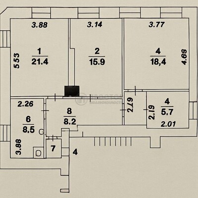 Продам многокомнатную квартиру, 4-я Тверская-Ямская ул, 25, Москва г