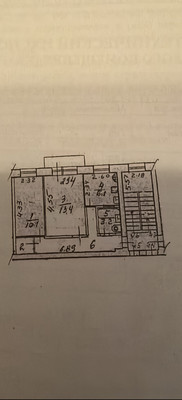Продам двухкомнатную (2-комн.) квартиру, Парковая ул, 57кБ, Слащево д